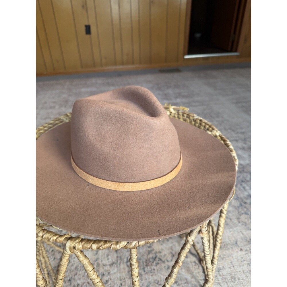 Lack of color the Grove wool fedora Women’s Brown Hat Size Medium